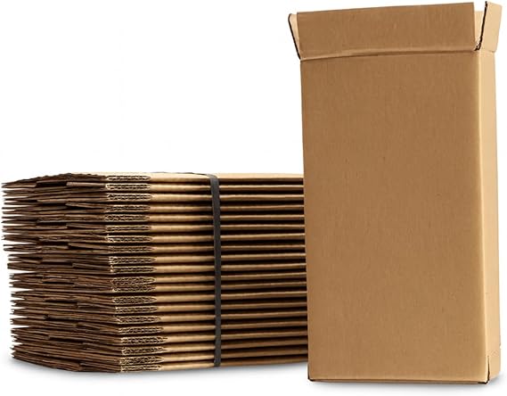 Kit Com 40 Caixas De Papelão Pequena Pp 13x7x25 Bege