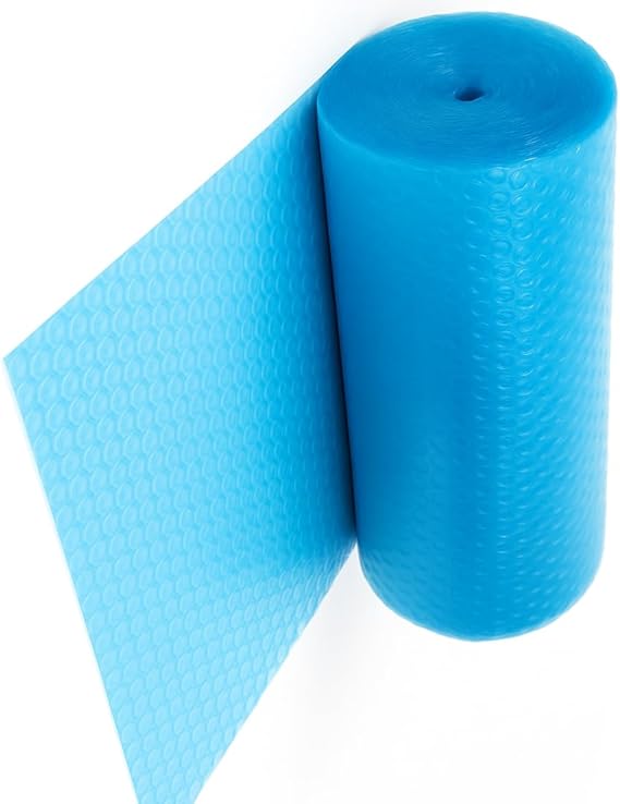Plástico Bolha Azul 1m x 100m | Proteção Premium e Visual Profissional | Ideal p/Transporte Seguro, Embalagens e Mudanças | Alta Resistência e Estoque Limitado